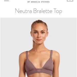 Vitamin A Bralette Bikini Top